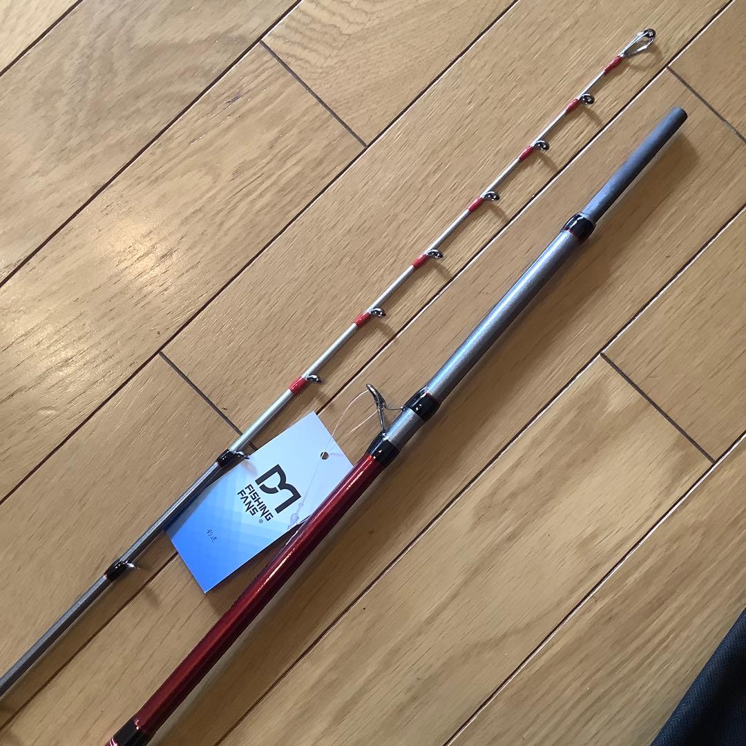 青物　大物1.75m MAX300g2ピースロッド&カウンター付ベイトリール