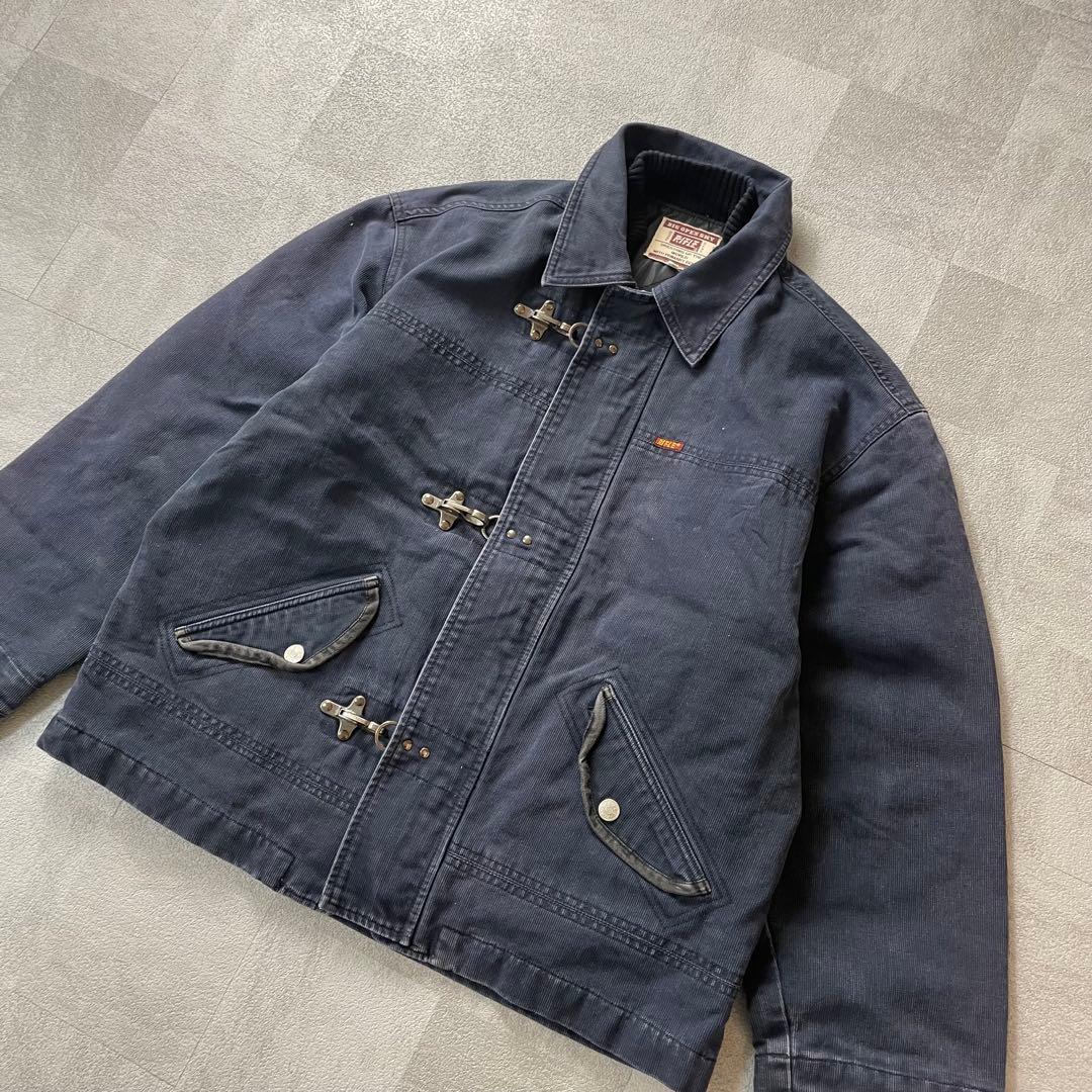 ジャケット・アウター Euro Vintage Fireman Jacket Short M Navy
