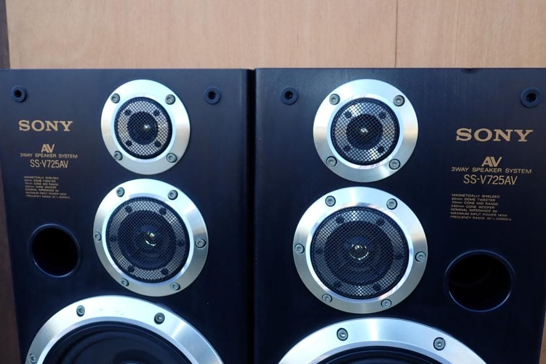 SONY SS-V725AV システムコンポ スピーカーセット 音響機材
