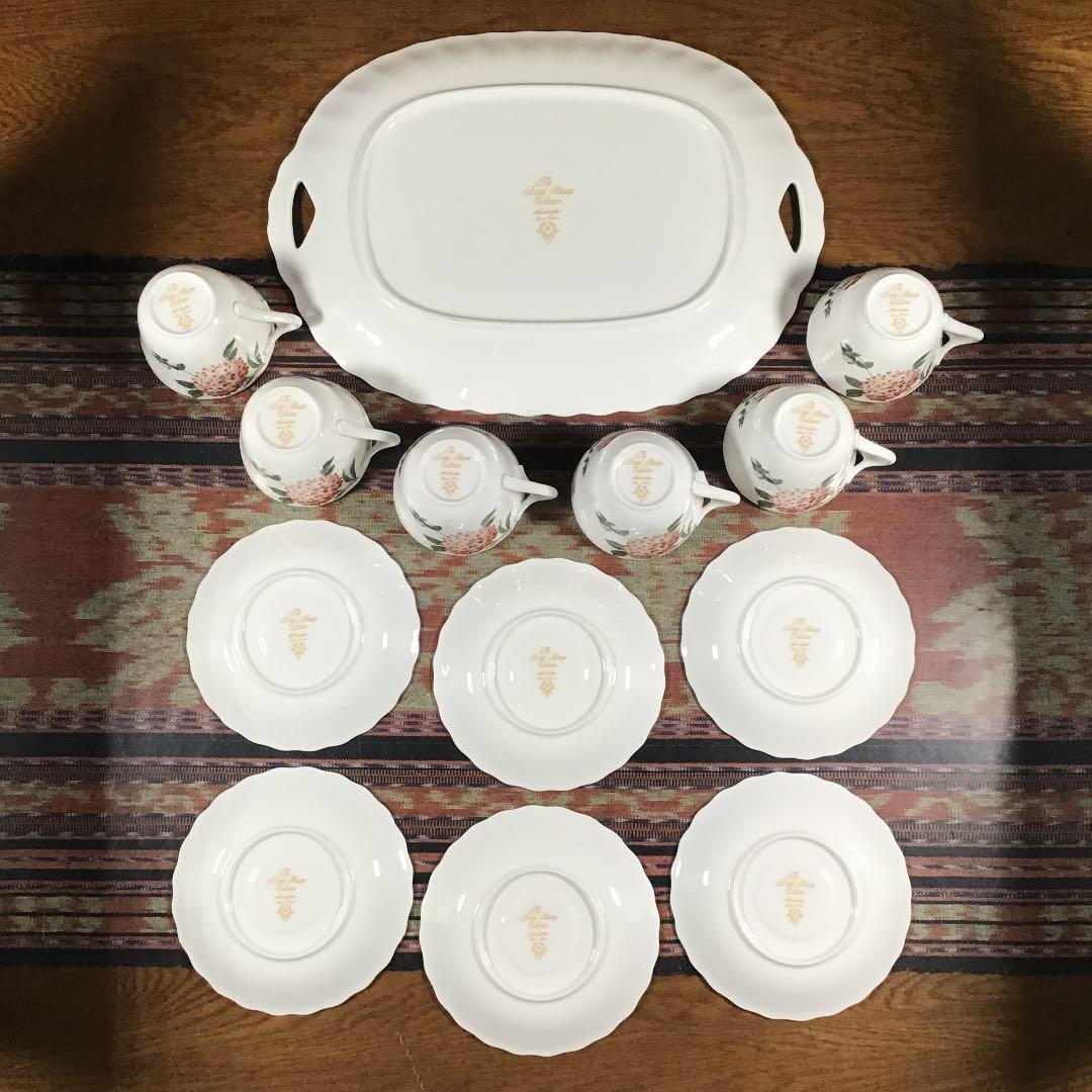 『プレうー特価』　ノリタケ 『British Heritage』　6客　楕円大皿