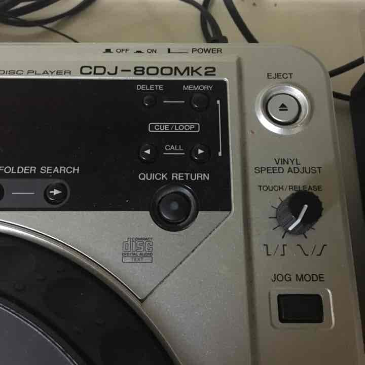 CDJ-800mk2 pioneer 超美品♪