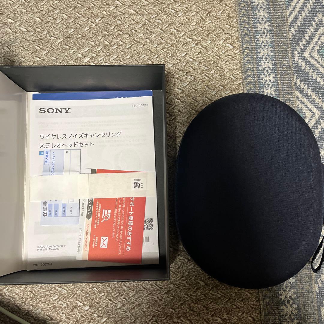 ヘッドホン SONY WH-1000XM4 Midnight blue