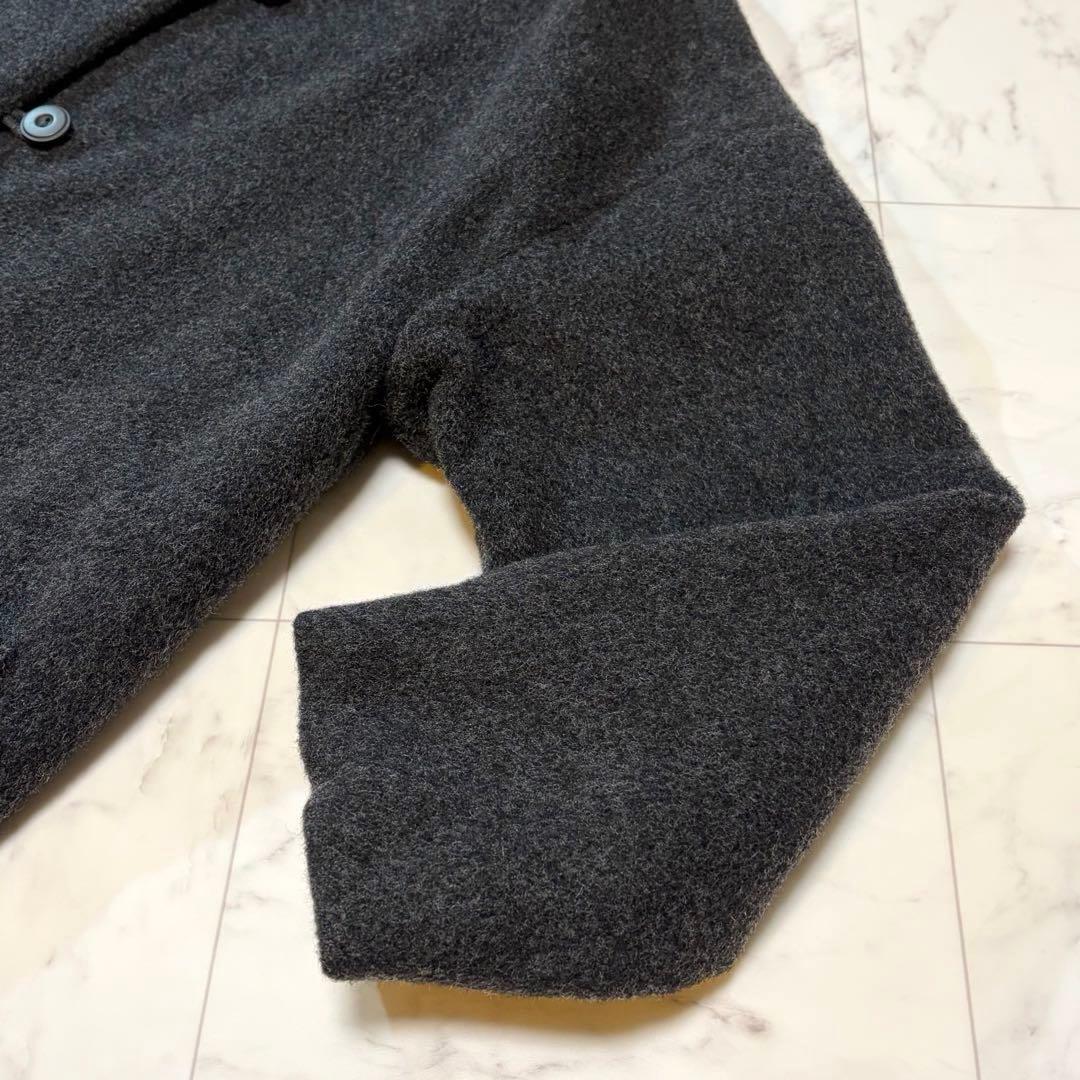 美品✨ オオカミとフクロウ オオカミとシロクマのヴィーカ コート ノーカラー