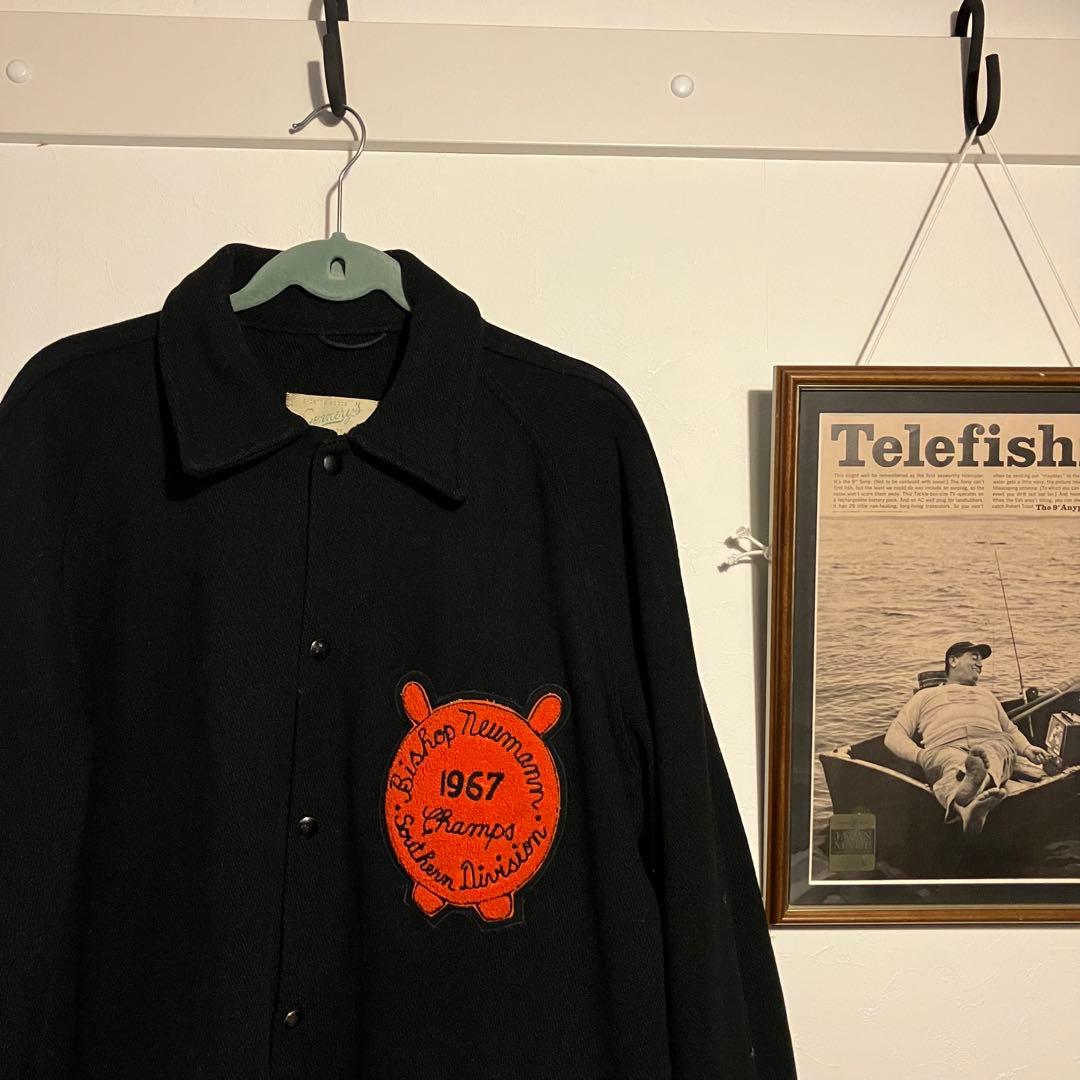 [希少] 60s ウール　スタジャン　コート