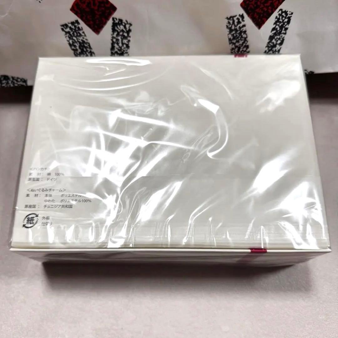 【新品未開封】フェイラー　シュタイフ　FEILER ハンカチ ぬいぐるみ付き