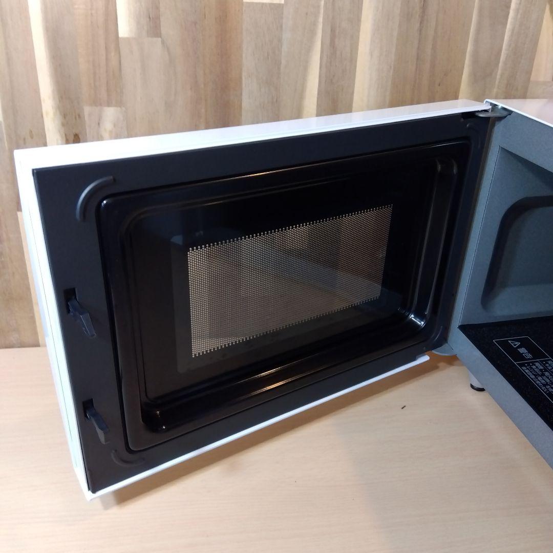 【美品】Panasonic 単機能電子レンジ NE-FL1A-W 2023年製