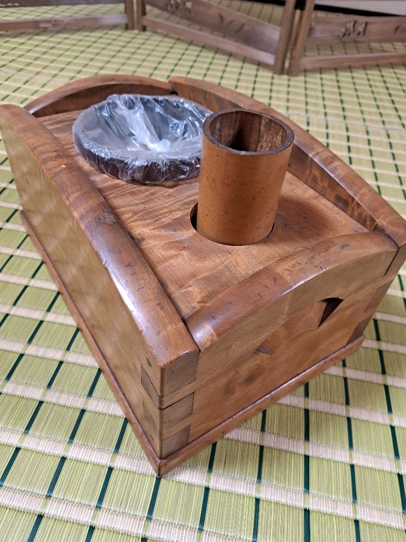 【希少】煙草盆茶道京都Old Japanese ashtray and vase