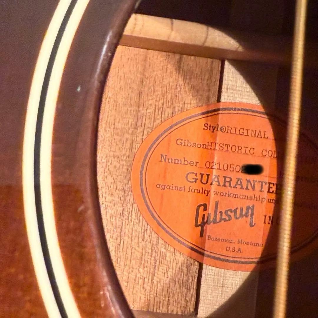 週末限定特価Gibson Historic Original Jumboヒスコレ