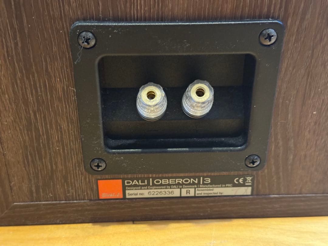 SO様　DALI OBERON3 ペア ブックシェルフスピーカー　美品