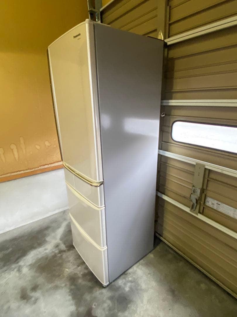 2010年製 Panasonic 冷凍冷蔵庫 NR-E434 427L 自動製氷