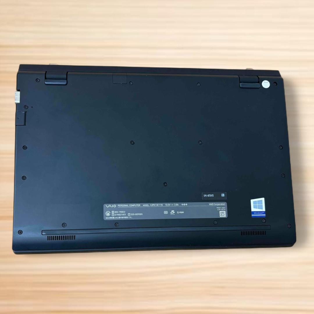 y37✲i5第10世代 VAIO Pro PK VJPK13C11N FHD