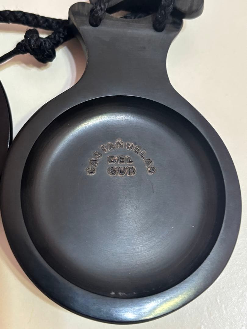 DelSur社製　フラメンコ　木製　カスタネット　パリージョ