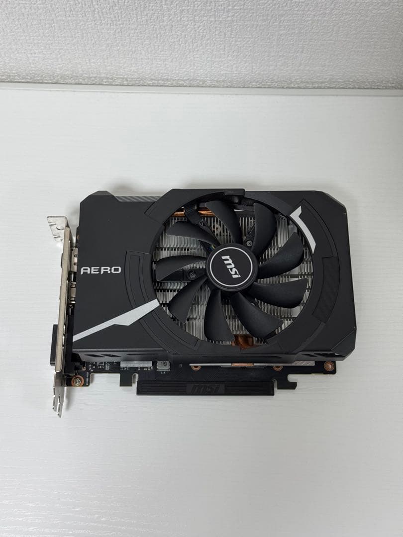 [美品]MSI GeForce GTX 1660 AERO ITX 6G OC