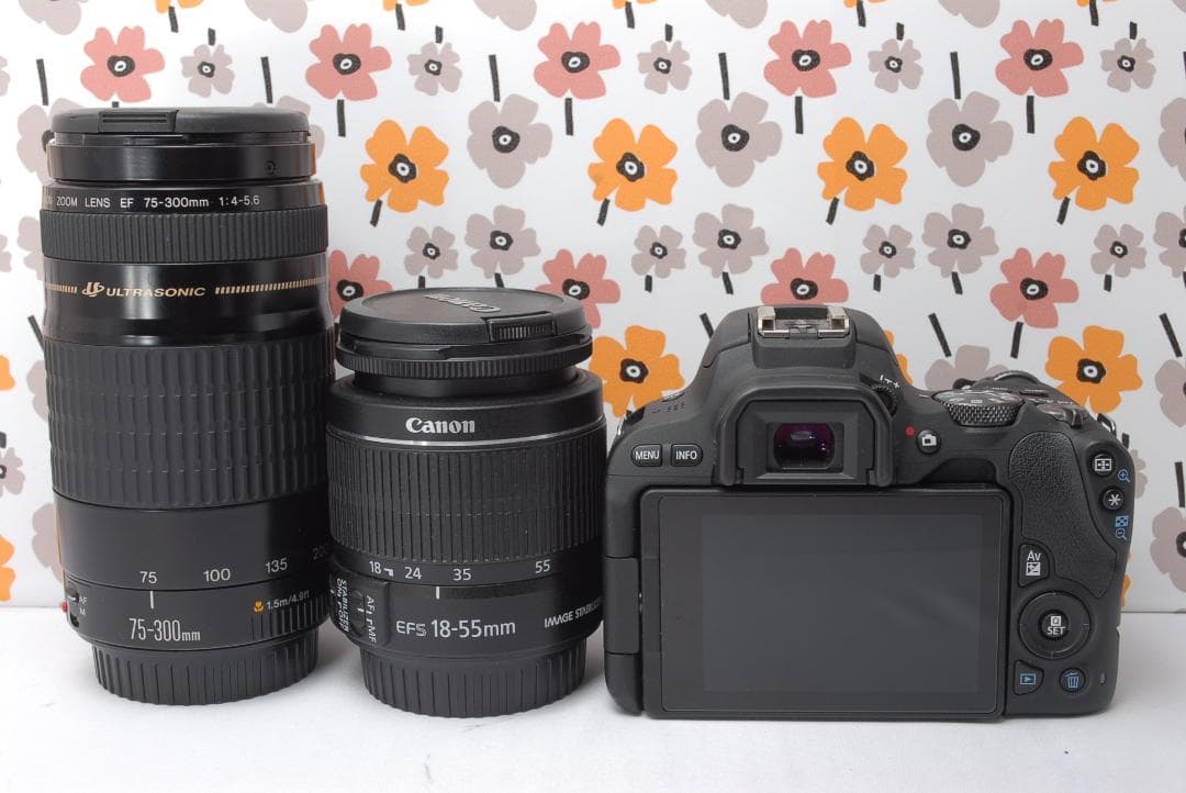 ❤Canon kiss X9❤一眼レフカメラ❤手ぶれ補正標準＆超望遠❤スマホ転送