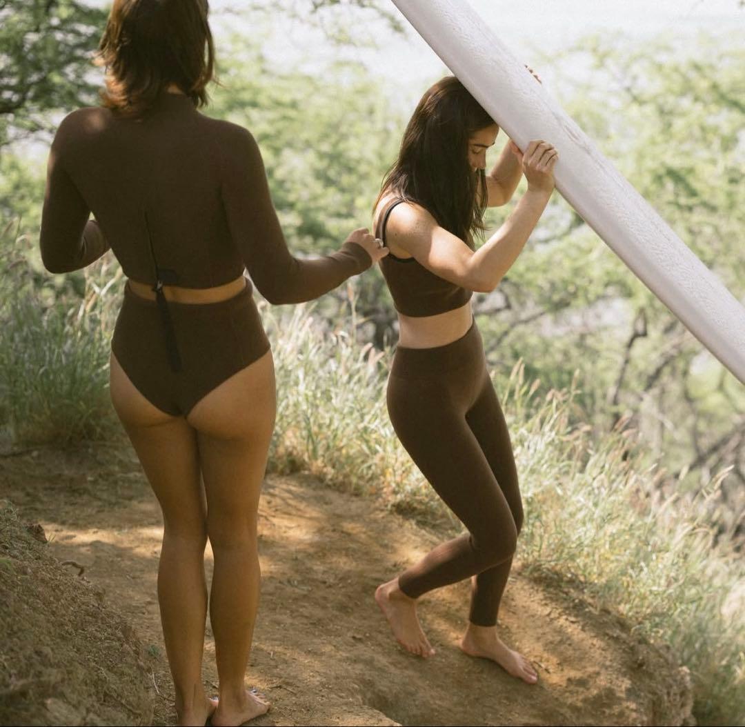 KIYAH WETSUITS ハイウエストレギンス　タンク　セット　サイズM