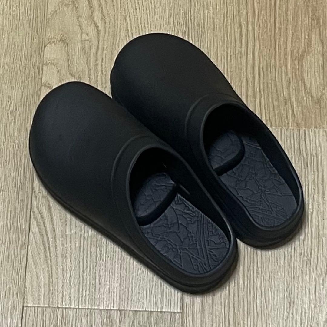 【1/2・18時まで当日発送】Racbaki イージーサボ　レディースMブラック