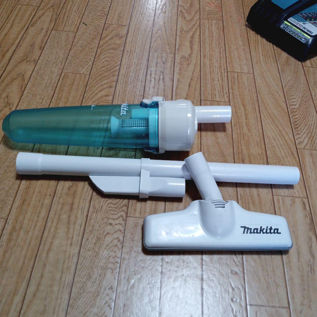 マキタ14.4V充電式クリーナCL140FD 純正バッテリ、充電器、サイクロン付