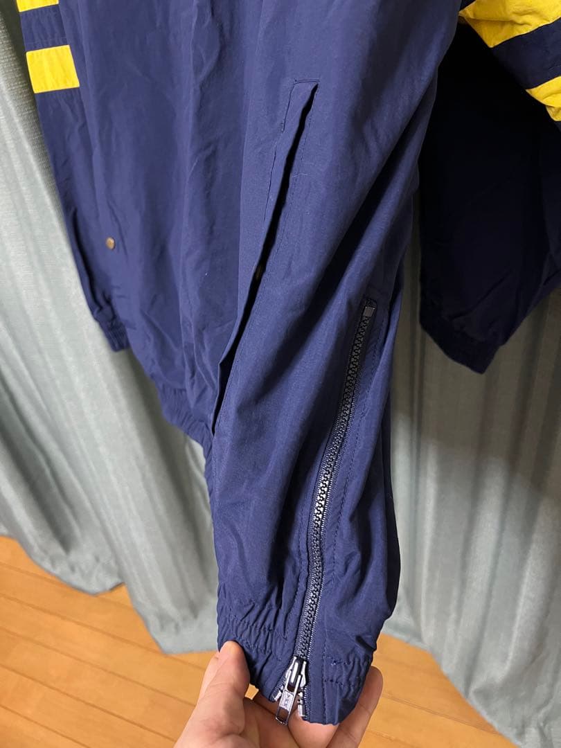 Nike ミシガン大 Michigan ハーフジップ ナイロンジャケット