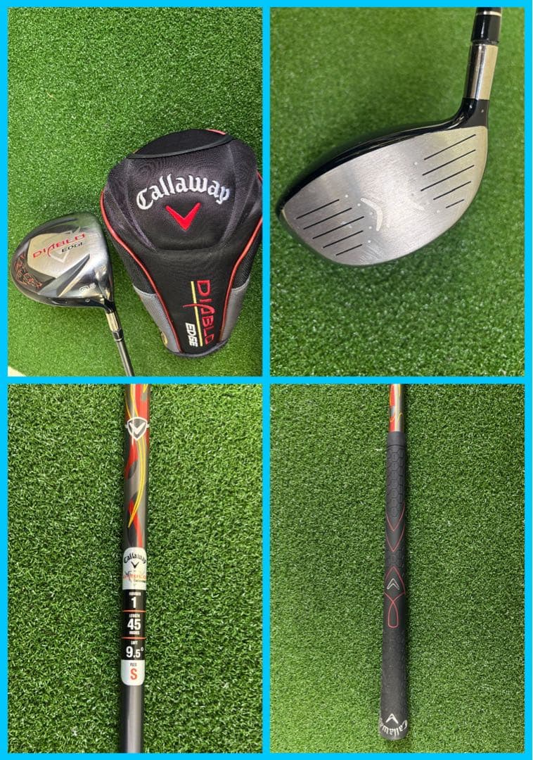 【豪華12本】キャロウェイ DIABLO EDGE フルセット