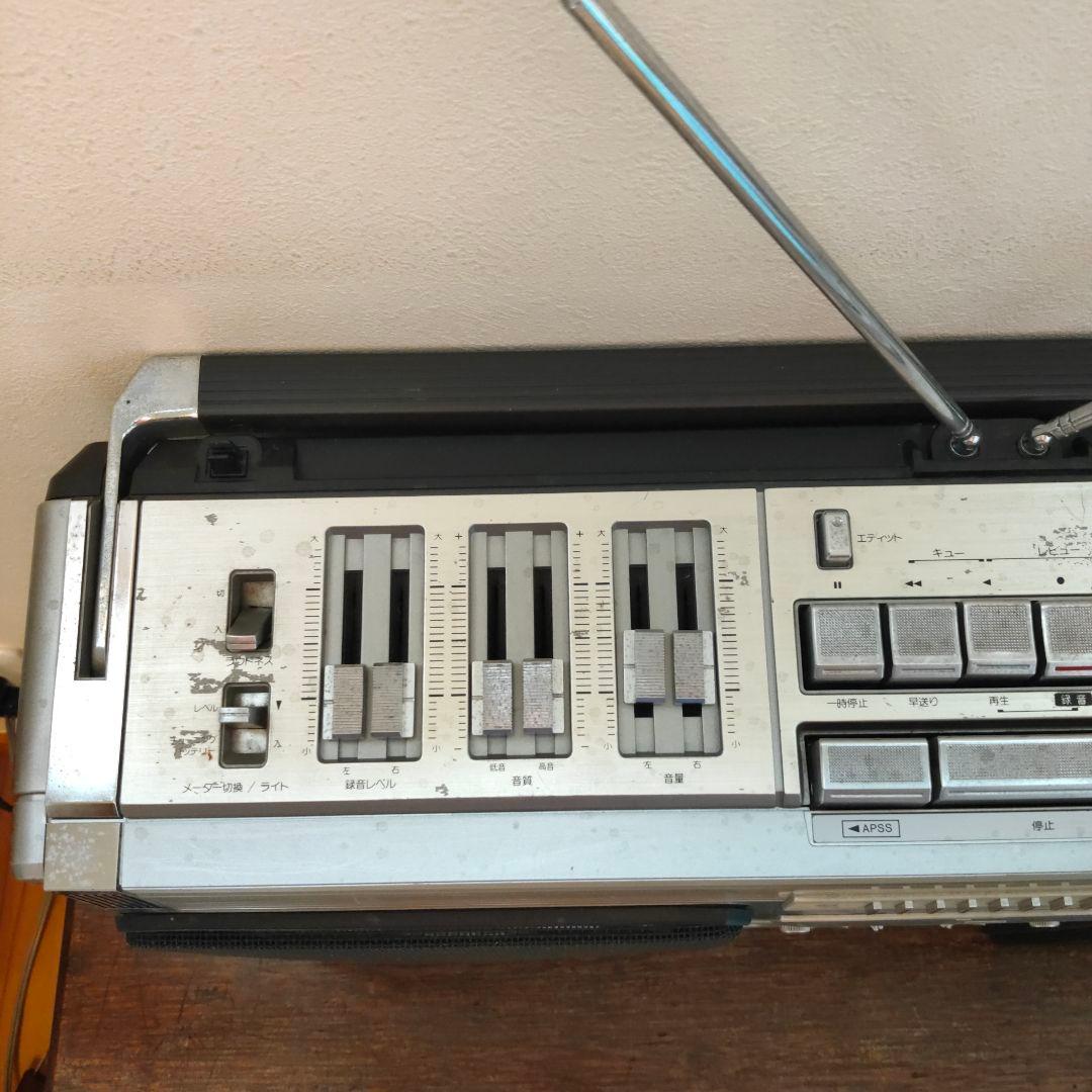 SHARP シャープ ラジカセ GF-508ST ラジオ付ステレオテープカセット