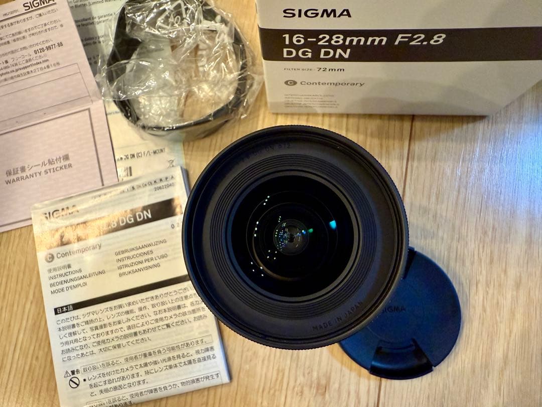 SIGMA 16-28mm F2.8 DG DN ズームレンズ Lマウント