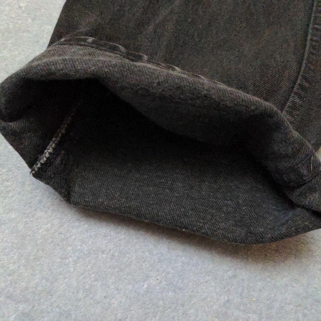 USA製 古着 Levi's 505 ブラック デニム W36 L30