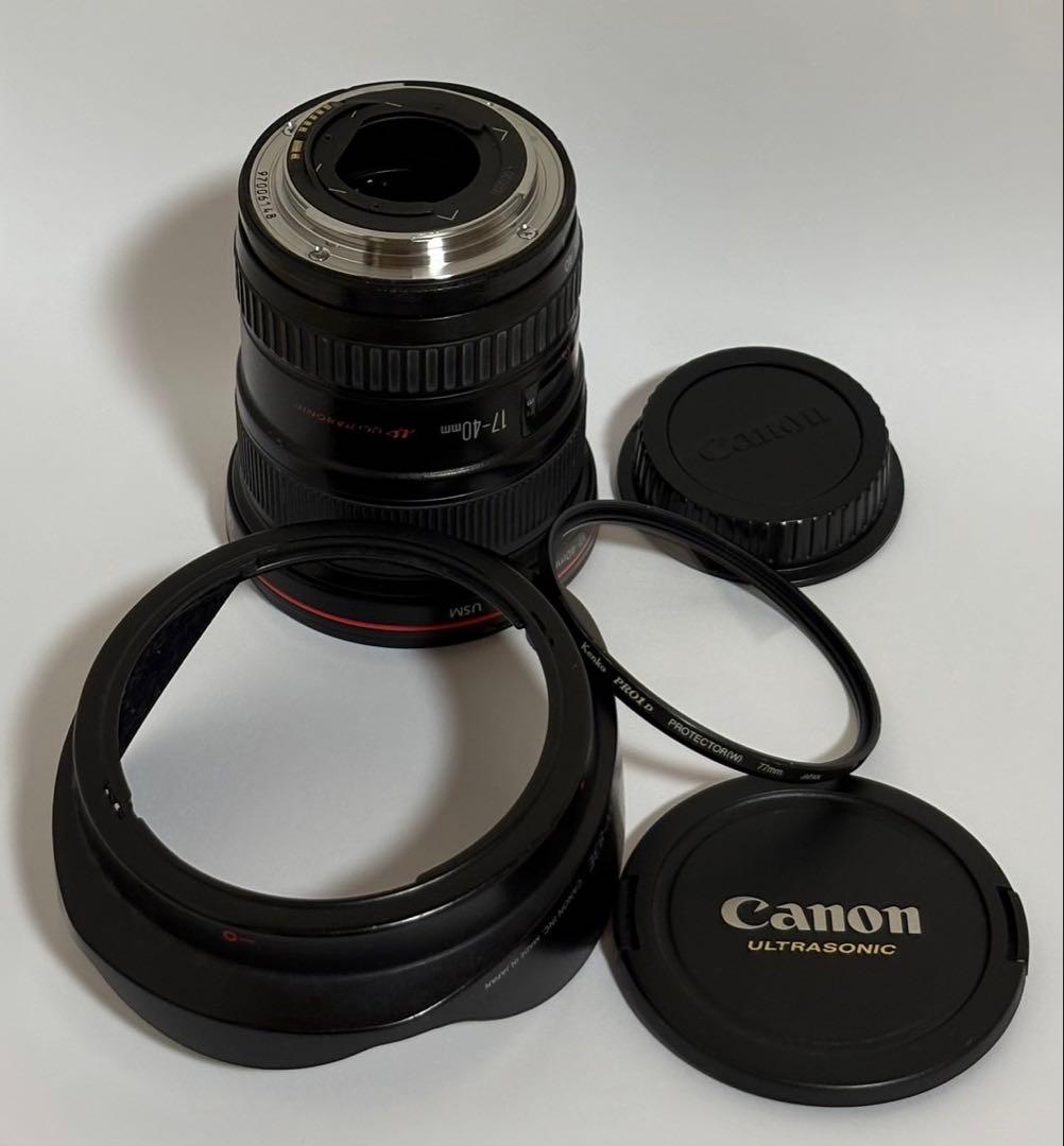 レンズ(ズーム) CANON EF 17-40mm F4 L USM