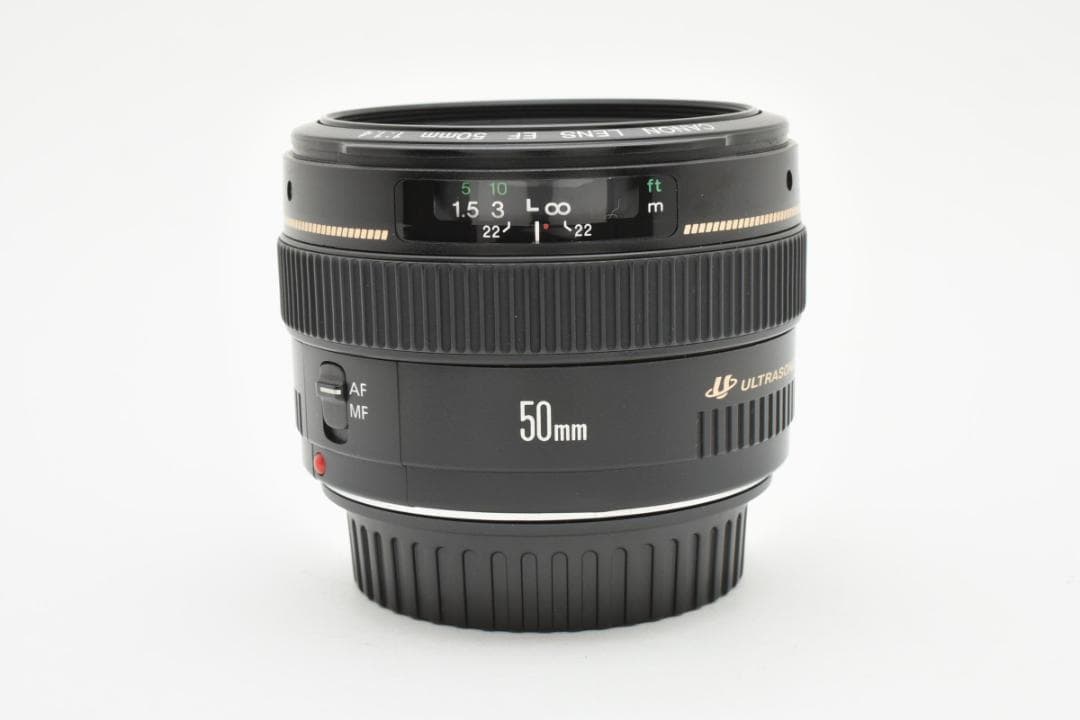 新品級 CANON EF 50mm F1.4 USM AF レンズ　M866