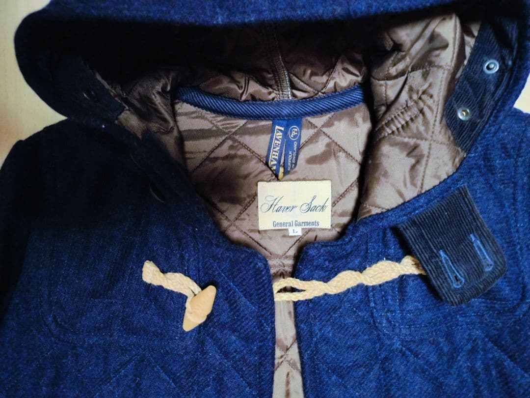LAVENHAMキルティング ダッフルコートHaver Sack✕ラベンハム