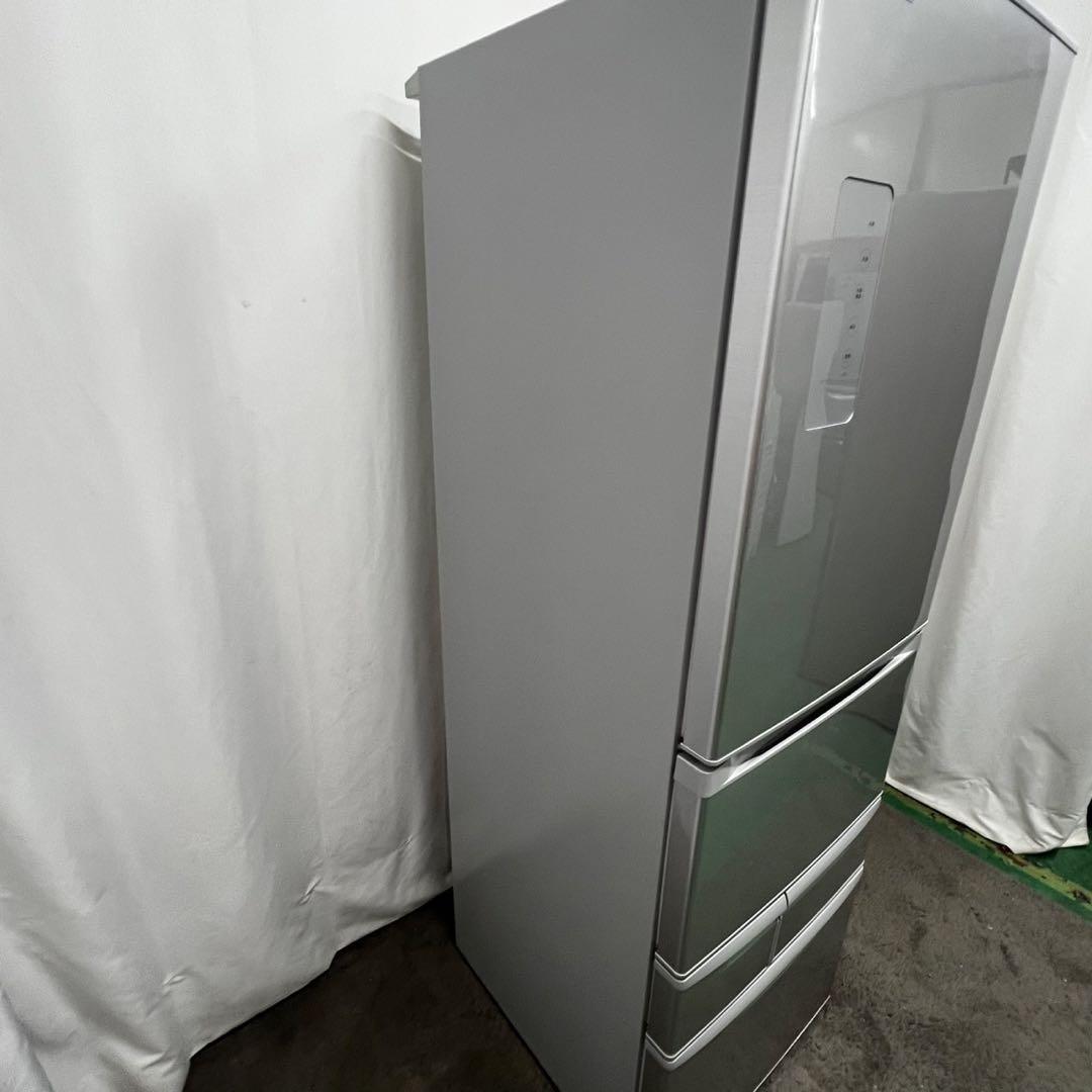 937⭕️冷蔵庫　大型　東芝　400-500㍑　右開き　安い　シルバー　設置無料