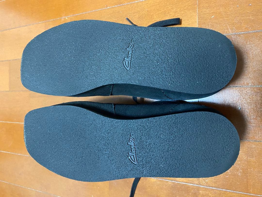 クラークスワラビーEVOウォータープルーフ ブラックUK7 1/2(25.5㎝)