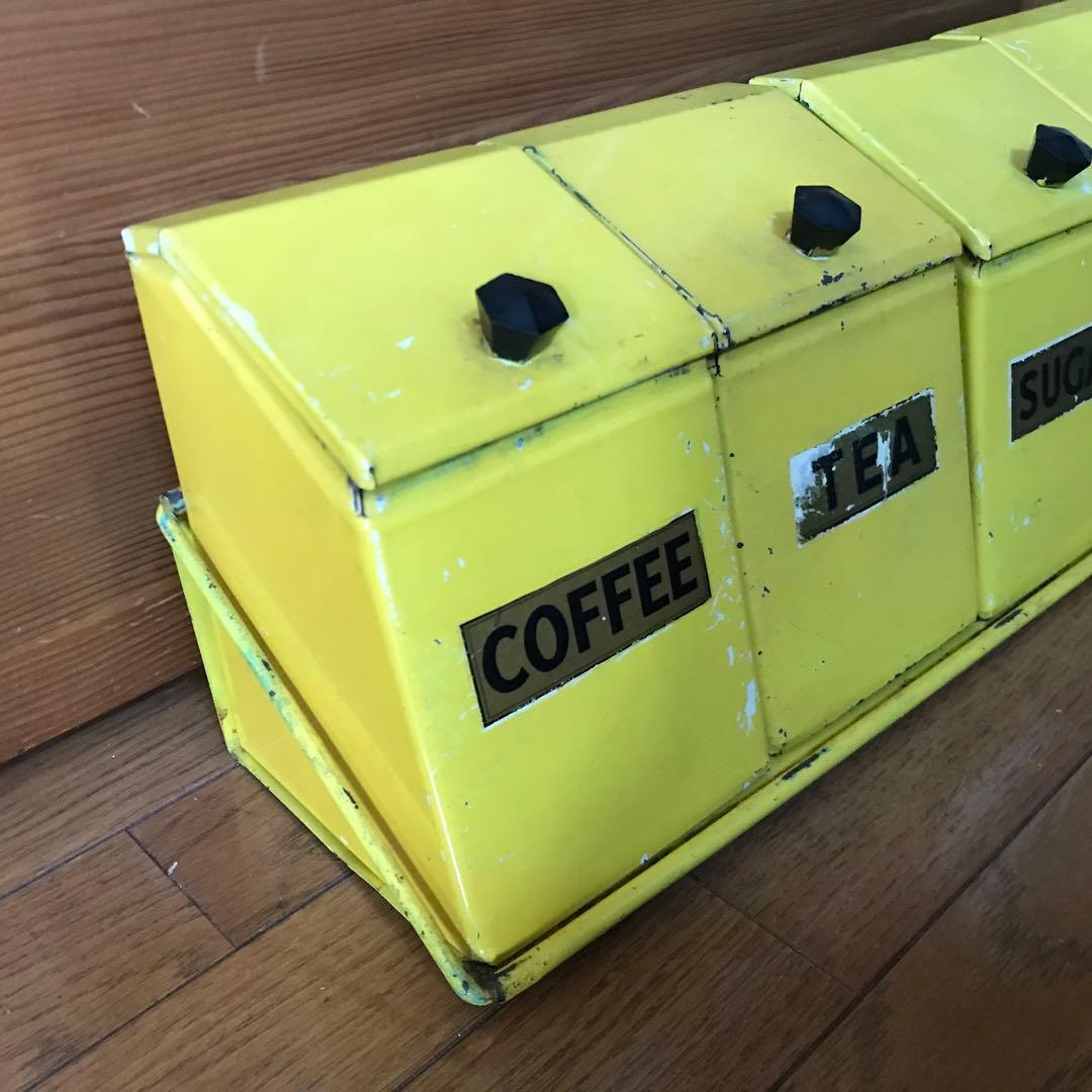 ビンテージ　キャニスターセット　ガレージ収納