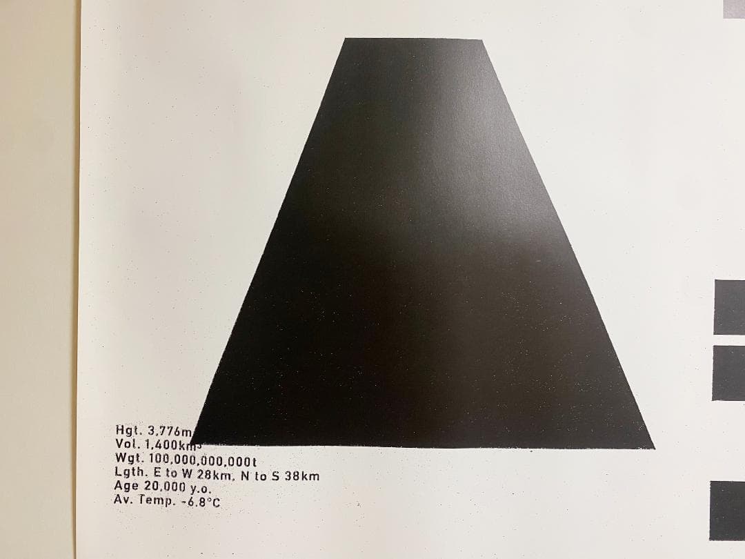 希少！仲條正義 2002年作『仲條のフジのヤマイ』シリーズポスター【フジ】