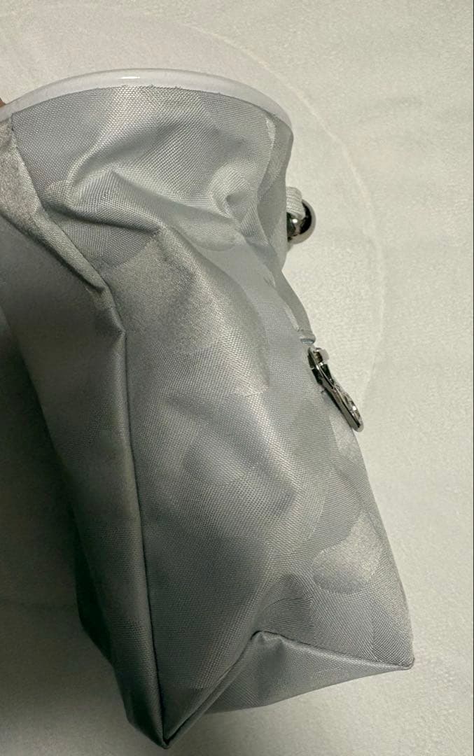 MARK&LONAマークアンドロナ ボールポーチ　小物入　ホワイトカモ