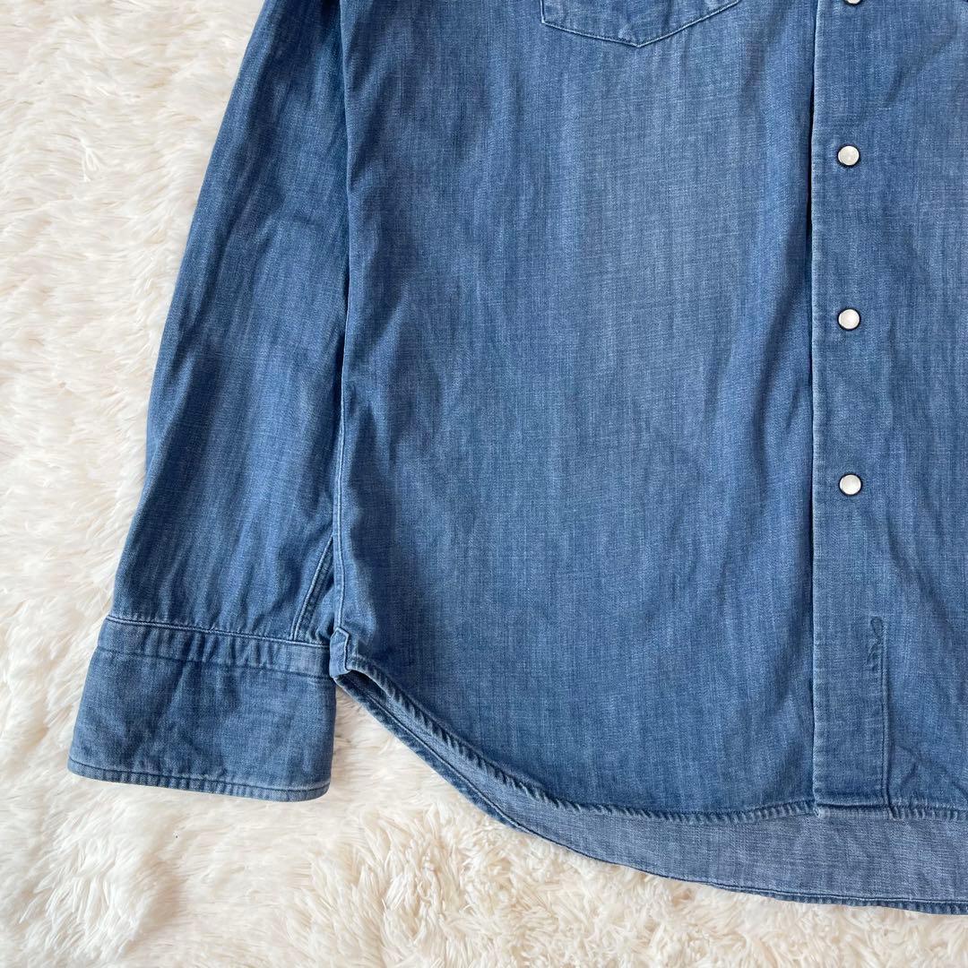 45R フォーティーファイブアール極美品 モンプチデニムの908イースタンシャツ