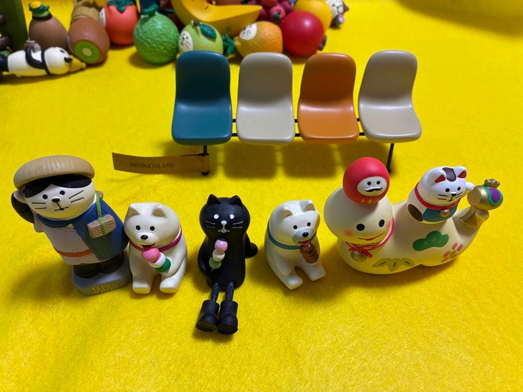 コンコンブル　三猿　ポジティブ三猿　イチョウ　もみじ　朝顔　その他