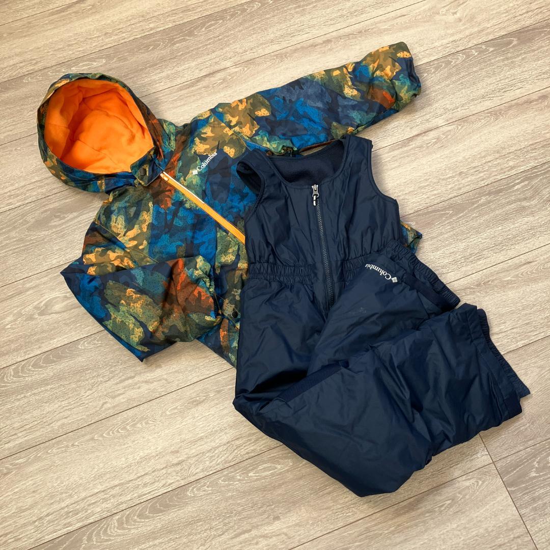 Columbia スキー スノーボード ウェア上下 XS 110 120 130