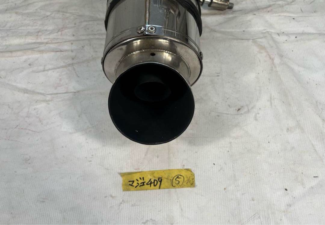 ゆっちぃヤマハ マジェスティ4D9 マフラー SG20J 朝倉商事製？中古