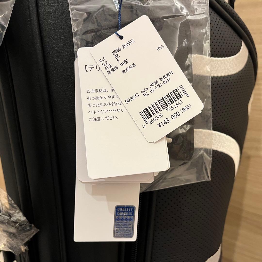 新品★219,450円 キャディバッグ＆ヘッドカバー5個セット ムータマリン 黒