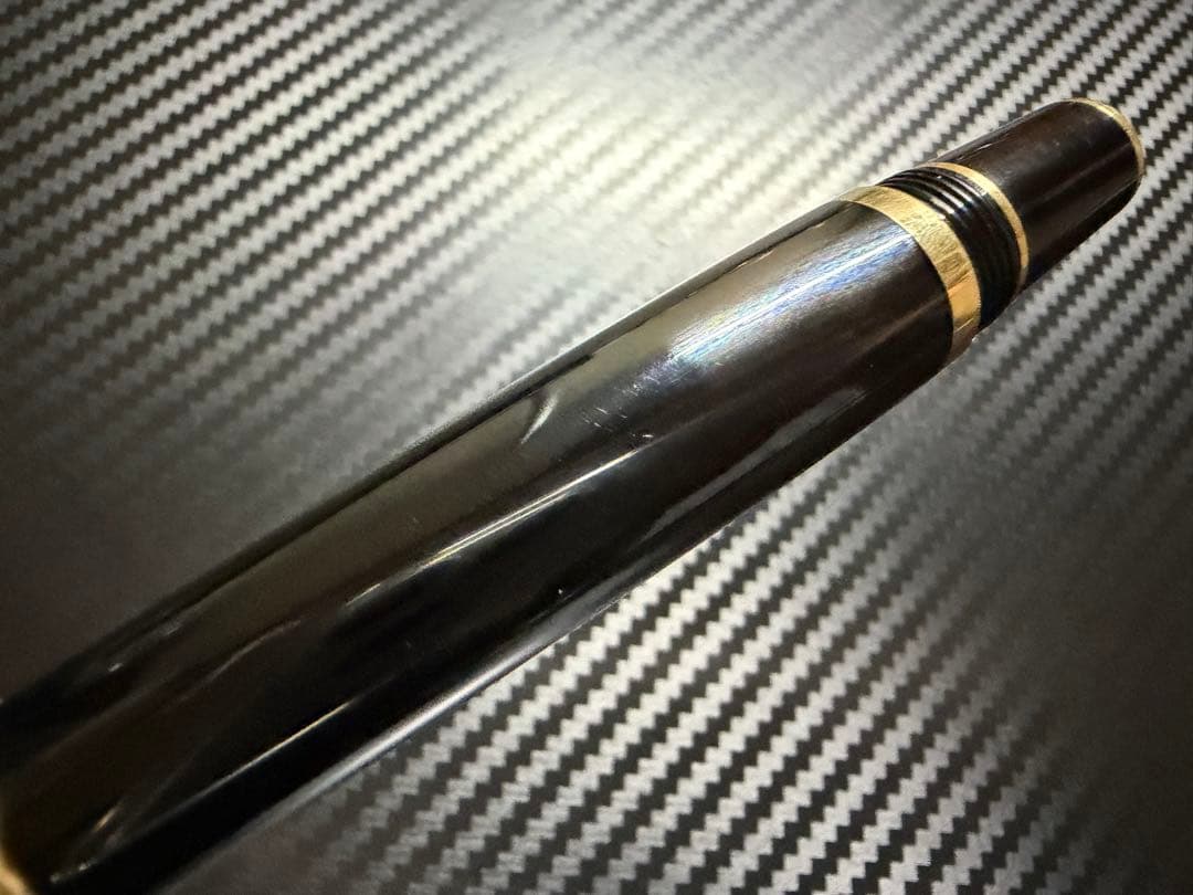 美品 モンブラン ボエム ヴェール 万年筆 BB 極太字