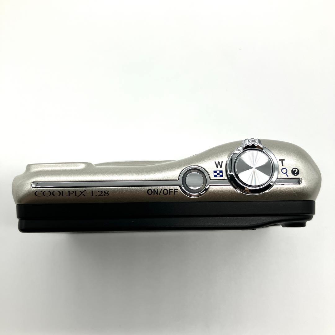 美品 Nikon ニコン COOLPIX クールピクス L28 単三電池使用