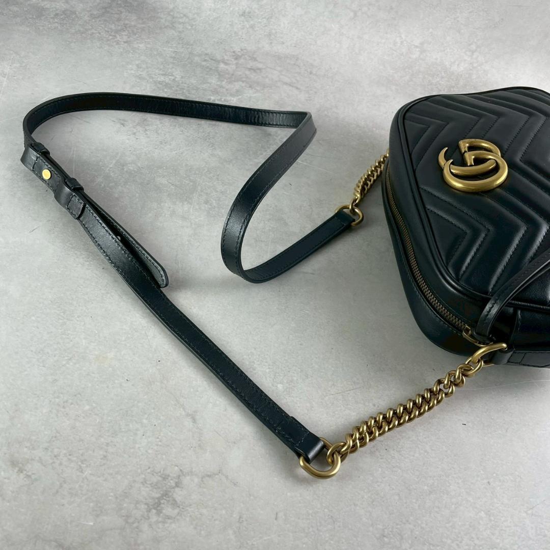 希少美品⭐︎GUCCI グッチ GGマーモント チェーンショルダー447632
