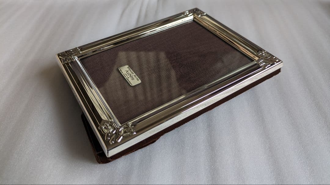 上田銀器　銀製フォトフレーム