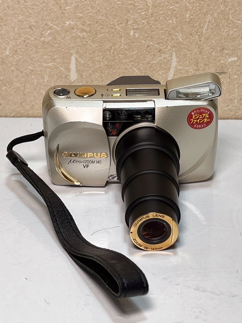 OLYMPUS μ mju Zoom140 VF フィルムカメラ 【中古】