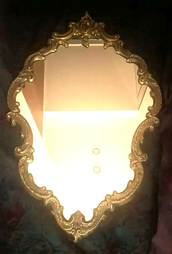 アンティーク鏡　レトロ　ドレッサー