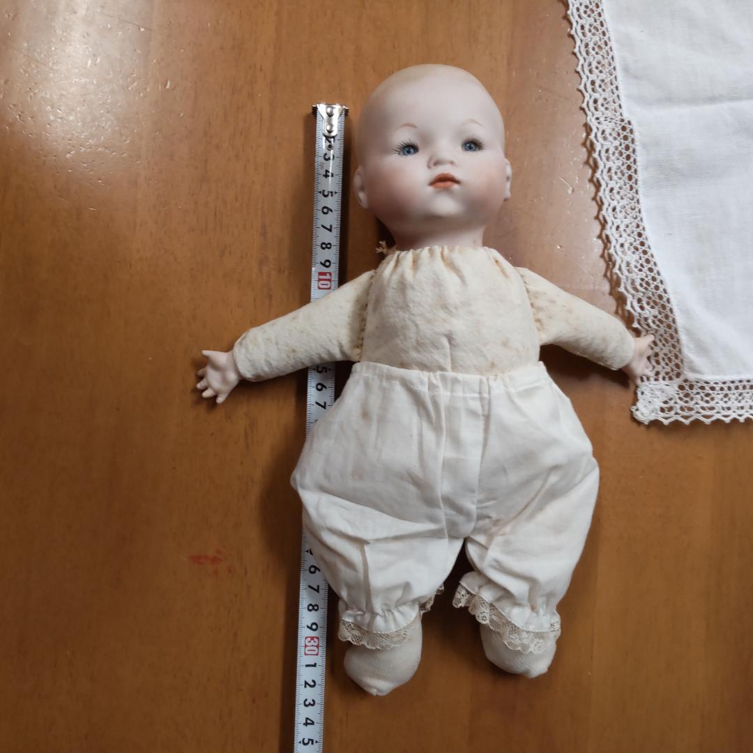 アーモンドマルセルタイプ　ベビードール　アンティーク風　人形　ブロカント　蚤の市