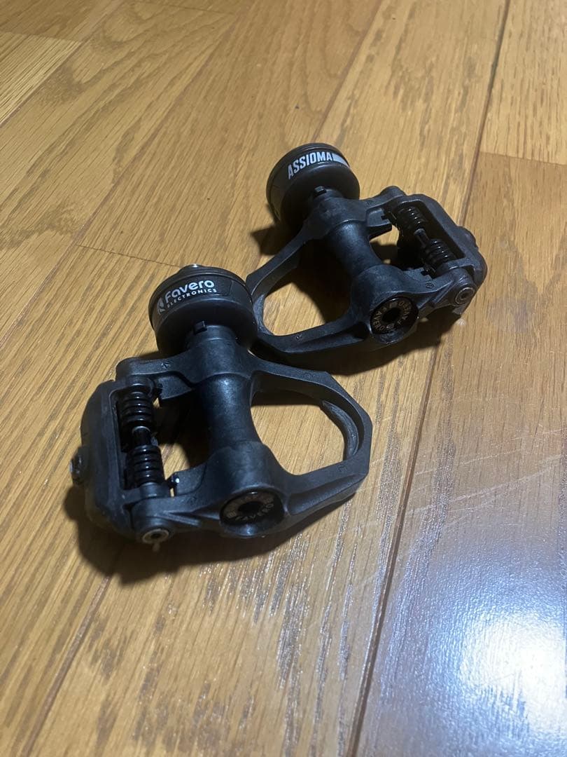 ファベロ　アシオマduo パワーメーターペダル