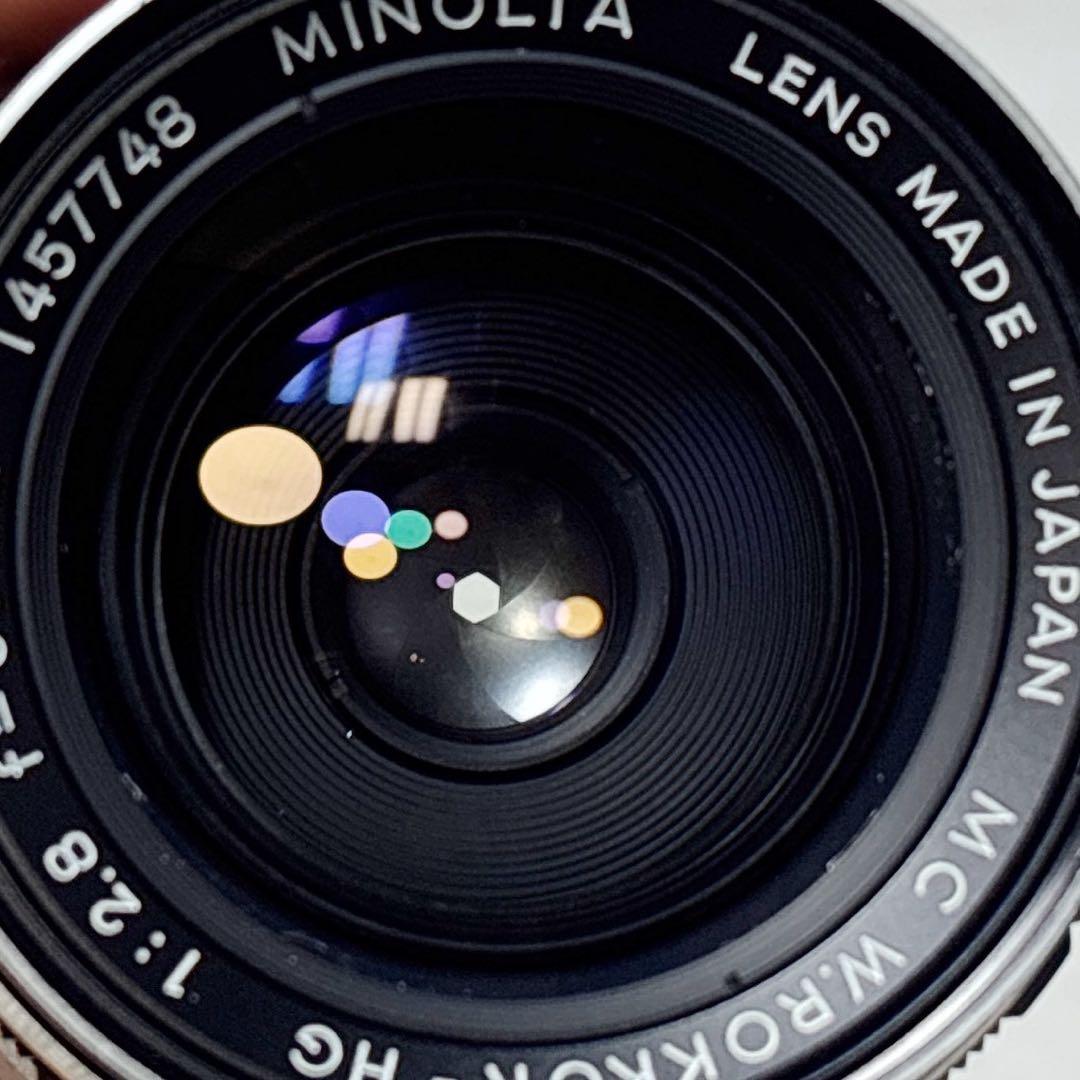 極美品 Minolta MC W ROKKOR HG 35mm f2.8