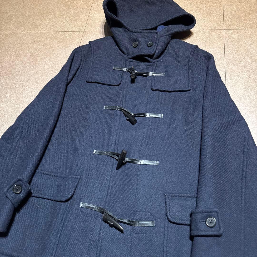 Mackintosh london ダッフルコート　紺　ネイビー　ウール　38