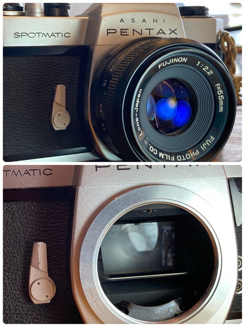 ★バブルボケ！完動美品＊初期保証★pentax sp／フジノンf2.2★作例多数